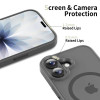 Etui Tech-Protect Magmat MagSafe THP4950 do Apple iPhone 17, matowy szary kredowy