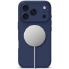 Etui silikonowe MagSafe Tech-Protect dla Apple iPhone 17 Pro Max, Deep Blue