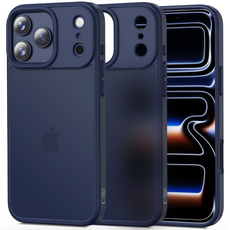 Etui Tech-Protect Magmat do Apple iPhone 17 Pro, matowy głęboki niebieski