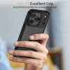 Etui Tech-Protect Magmat do Apple iPhone 17 Pro Max, matowy czarny