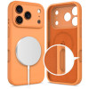 Etui silikonowe MagSafe Tech-Protect dla Apple iPhone 17 Pro Max, Cosmic Orange