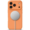 Etui silikonowe MagSafe Tech-Protect dla Apple iPhone 17 Pro Max, Cosmic Orange