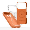 Etui silikonowe MagSafe Tech-Protect dla Apple iPhone 17 Pro Max, Cosmic Orange
