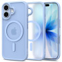 Etui Tech-Protect MagMat MagSafe do Apple iPhone 17, matowe mist blue