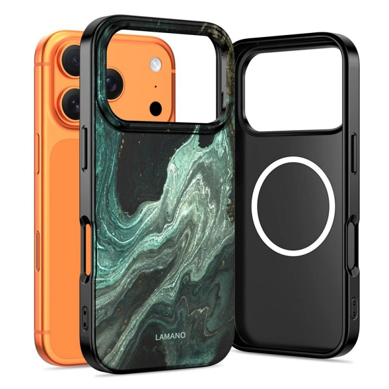 Etui Tech-Protect Lamano MagSafe dla Apple iPhone 17 Pro Max, Verde Aura