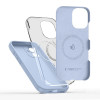 Etui silikonowe MagSafe Tech-Protect do Apple iPhone 17, Mist Blue