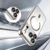 Etui MagSafe Tech-Protect MagFlex dla Apple iPhone 17 Pro Max, Shiny Silver