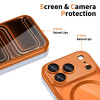 Etui Tech-Protect MagFlex MagSafe dla Apple iPhone 17 Pro Max, Shiny Cosmic Orange