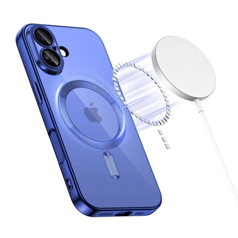 Etui Tech-Protect MagFlex MagSafe do Apple iPhone 17, Shiny Mist Blue