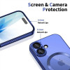 Etui Tech-Protect MagFlex MagSafe do Apple iPhone 17, Shiny Mist Blue