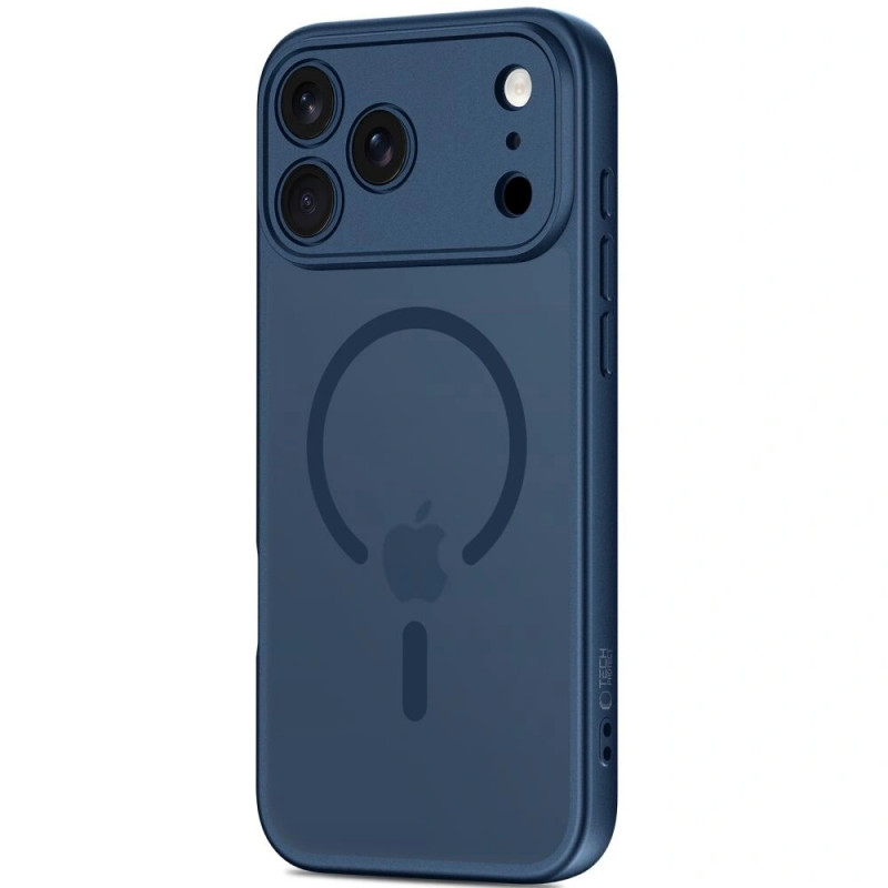 Etui MagSafe Tech-Protect BasicMag do Apple iPhone 17 Pro, matowe Deep Blue