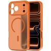 Etui Tech-Protect BasicMag MagSafe do Apple iPhone 17 Pro Max, matowe Cosmic Orange