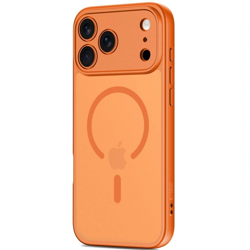 Etui MagSafe Tech-Protect BasicMag dla Apple iPhone 17 Pro, matowe Cosmic Orange