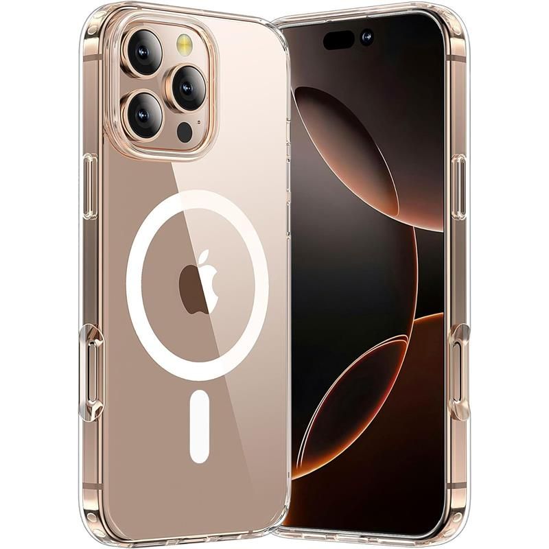 Etui Tech-Protect TP Flex MagSafe do Apple iPhone 16 Pro Max, przezroczyste