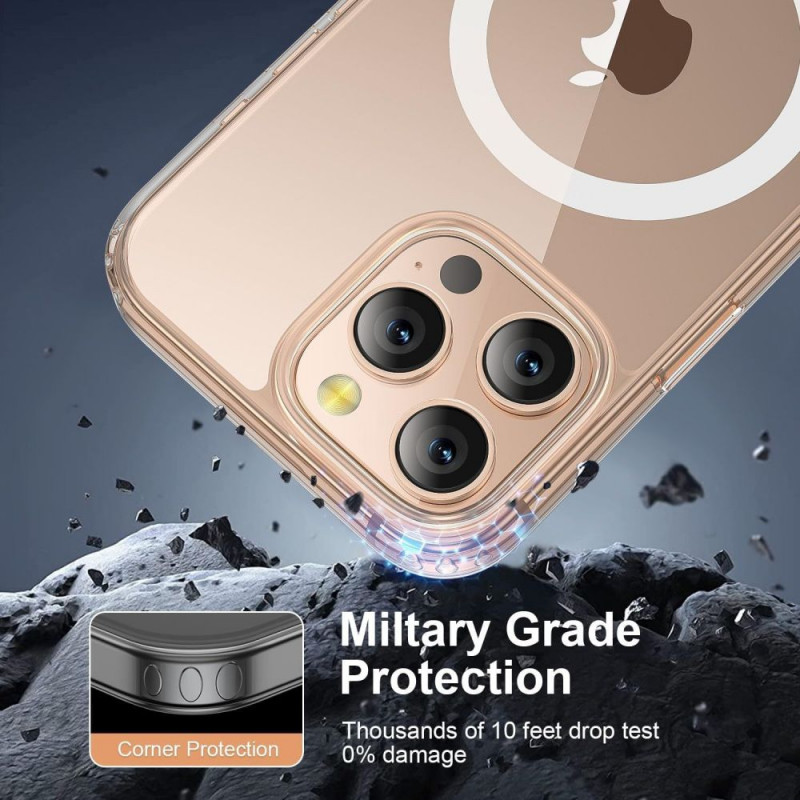 Etui Tech-Protect TP Flex MagSafe do Apple iPhone 16 Pro Max, przezroczyste