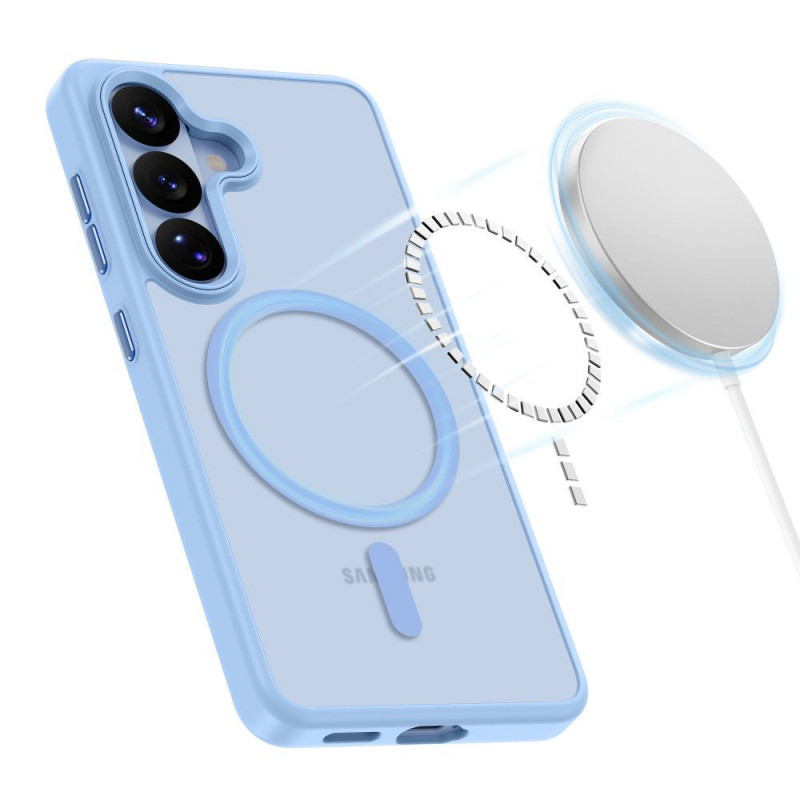 Etui Tech-Protect Magmat MagSafe do Samsung Galaxy S26, Matte Sky Blue