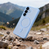 Etui Tech-Protect Magmat MagSafe do Samsung Galaxy S26, Matte Sky Blue