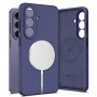 Tech-Protect Silicone MagSafe etui na Samsung Galaxy S26, Cobalt Violet