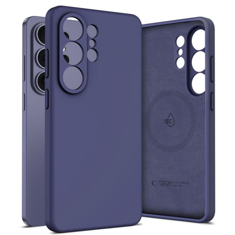 Etui silikonowe MagSafe Tech-Protect dla Samsung Galaxy S26 Ultra, Cobalt Violet
