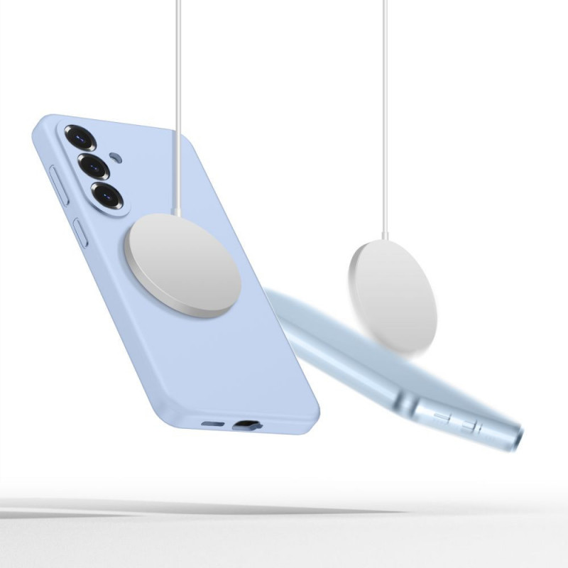 Tech-Protect Silicone MagSafe etui na Samsung Galaxy S26, Sky Blue
