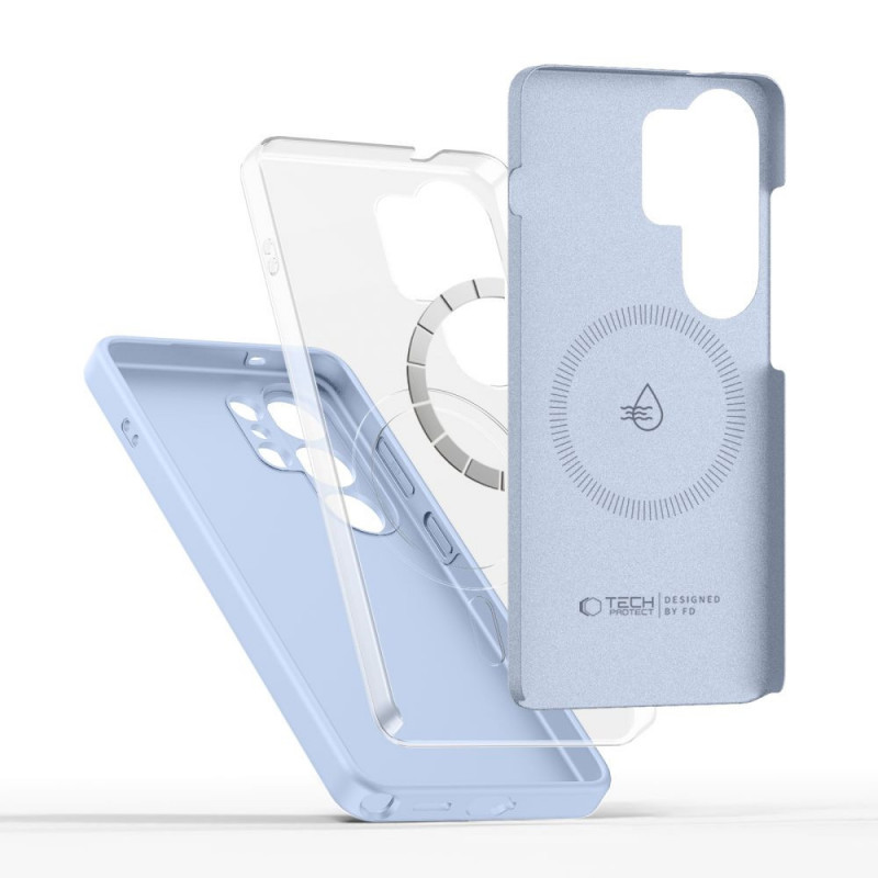 Tech-Protect etui silikonowe MagSafe do Samsung Galaxy S26 Ultra, Sky Blue