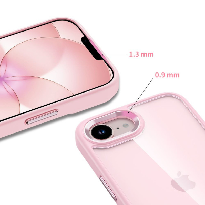Etui Tech-Protect Magmat dla Apple iPhone 16e / 17e, Soft Pink/clear