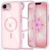 Etui Tech-Protect Magmat MagSafe do Apple iPhone 16e / 17e, Soft Pink/clear