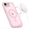 Etui Tech-Protect Magmat MagSafe do Apple iPhone 16e / 17e, Soft Pink/clear