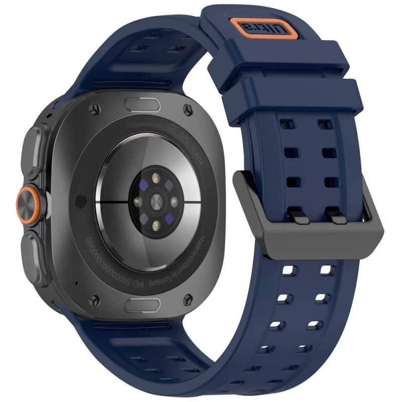 Pasek silikonowy Tech-Protect Silicone Air do Samsung Galaxy Watch Ultra 1 / 2 (2024-2026) 47 mm, Navy Blue