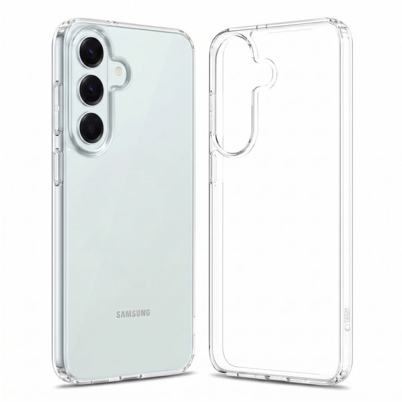 Etui Tech-Protect Flexair Hybrid do Samsung Galaxy S26 FE przezroczyste