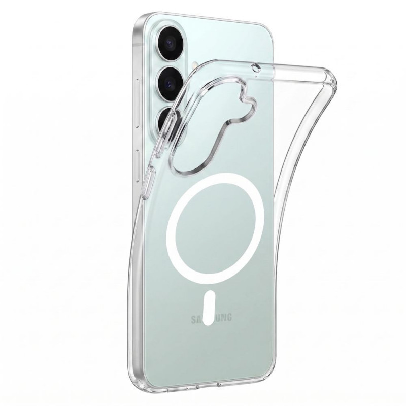 Tech-Protect Flexair Hybrid MagSafe etui Samsung Galaxy S26 FE przezroczyste