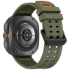 Pasek silikonowy Tech-Protect Silicone Air do Samsung Galaxy Watch Ultra 1 / 2 (2024-2026) 47 mm, Olive Green