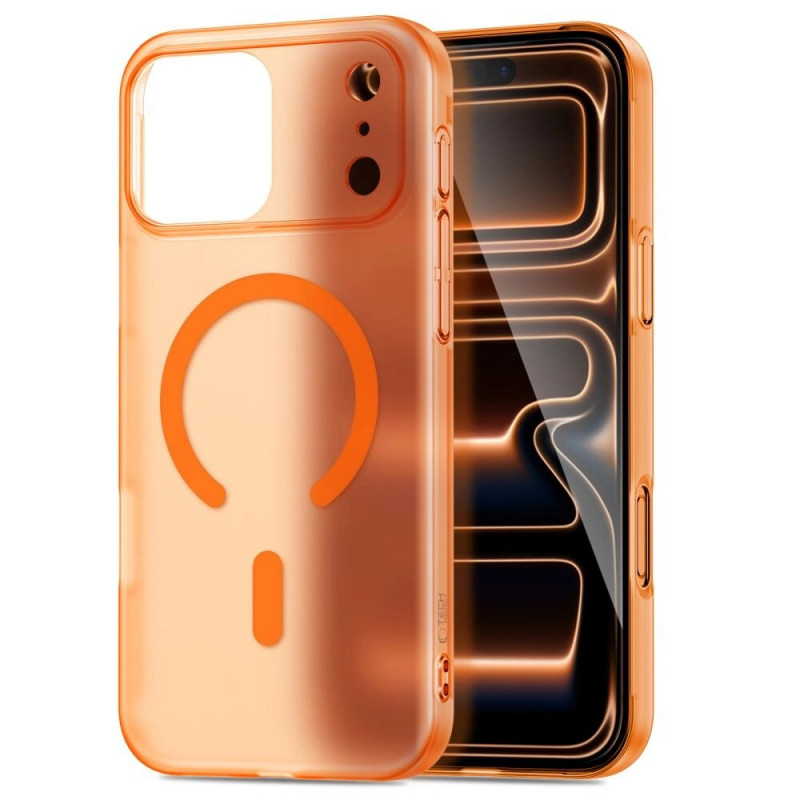 Etui Tech-Protect Magslim MagSafe Apple iPhone 17 Pro Max matowe cosmic orange