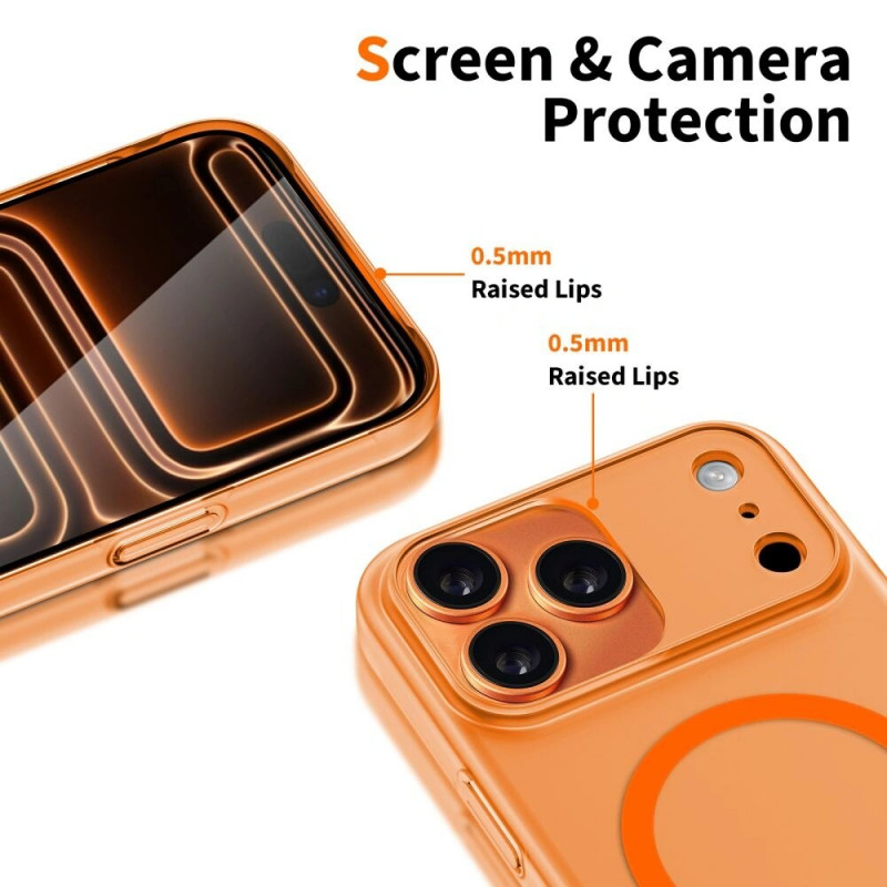 Etui Tech-Protect Magslim MagSafe Apple iPhone 17 Pro Max matowe cosmic orange