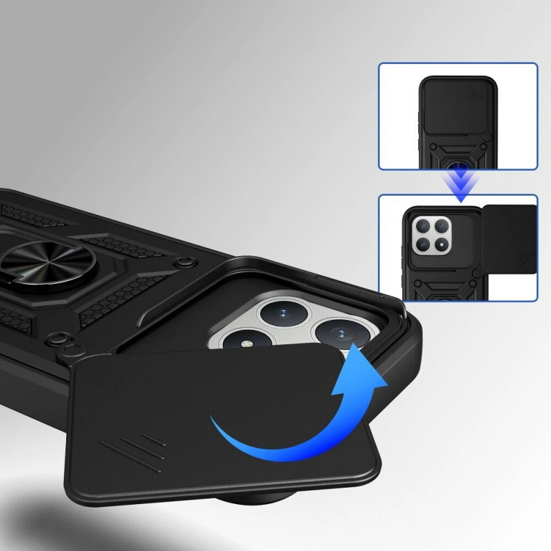 Etui Tech-Protect CamShield Pro do Xiaomi Poco F8 Pro, czarne