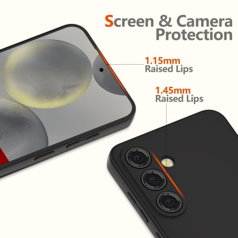 Etui silikonowe Tech-Protect Icon Xiaomi Redmi Note 15 Pro 5G, czarny