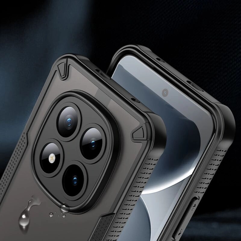 Etui Tech-Protect Rugged Shield MagSafe do Xiaomi Poco M8 Pro / Redmi Note 15 Pro+ 5G, Matte Black