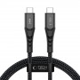 Kabel USB-C do USB-C Tech-Protect Ultraboost UB11T PD 240W, 100 cm, czarny