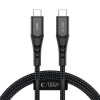 Kabel USB-C do USB-C Tech-Protect Ultraboost UB11T PD 240W, 100 cm, czarny