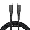 Tech-Protect Ultraboost UB11T kabel USB-C do USB-C PD 240W, 200 cm, czarny