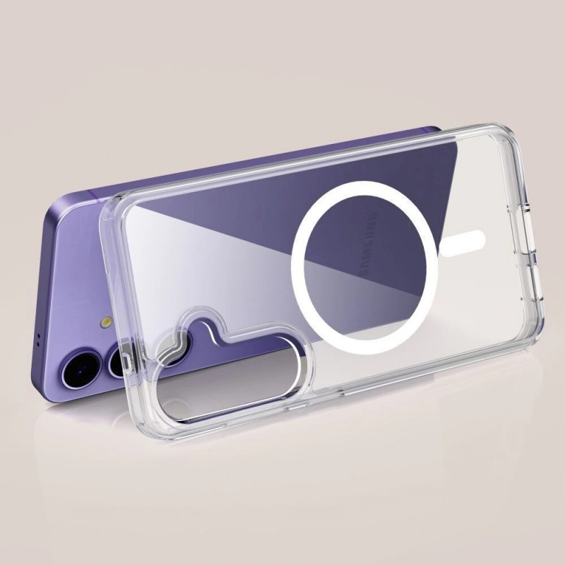 Etui Tech-Protect FlexAir MagSafe do Samsung Galaxy S26, przezroczyste
