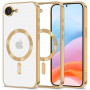 Etui MagSafe Tech-Protect MagFlex THP3927 Apple iPhone 17e / 16e, Shiny Gold