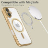 Etui MagSafe Tech-Protect MagFlex THP3927 Apple iPhone 17e / 16e, Shiny Gold