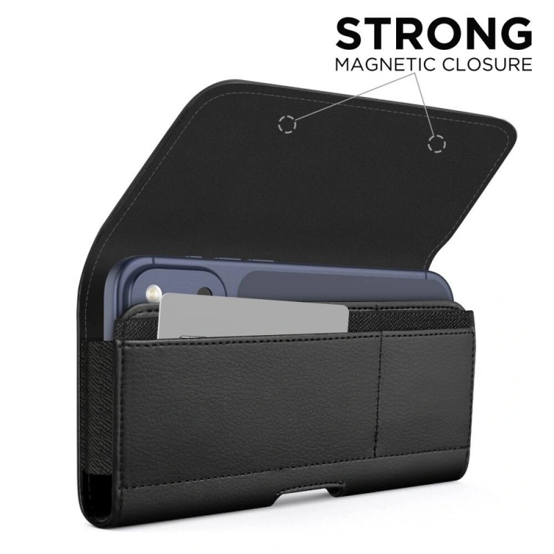 Tech-Protect SM80 THP4794 Uniwersalne etui na telefon typu holster na smartfony 5,8-6,8 cala, czarny