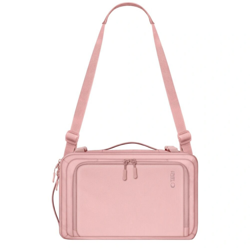 Plecak podróżny Tech-Protect Defender S50 Ryanair & Wizzair do laptopa, kabinowy, 20 L, 40x20x25 cm, Dusty Pink