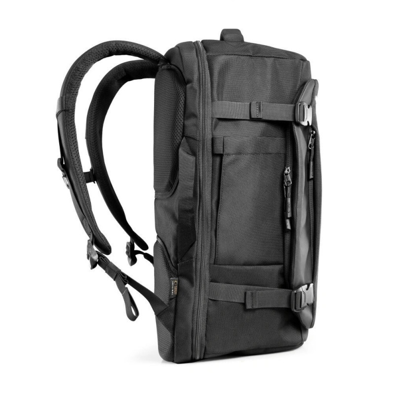 Plecak podróżny na laptopa do kabiny Tech-Protect Defender S40 Ryanair & Wizzair, 20 L, 40x20x25 cm, czarny