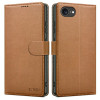 Etui portfelowe Tech-Protect dla Apple iPhone 17e / 16e, brązowe