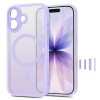 Etui Tech-Protect MagPeak MagSafe CC do Apple iPhone 17, Matte Lavender