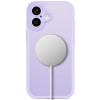 Etui Tech-Protect MagPeak MagSafe CC do Apple iPhone 17, Matte Lavender