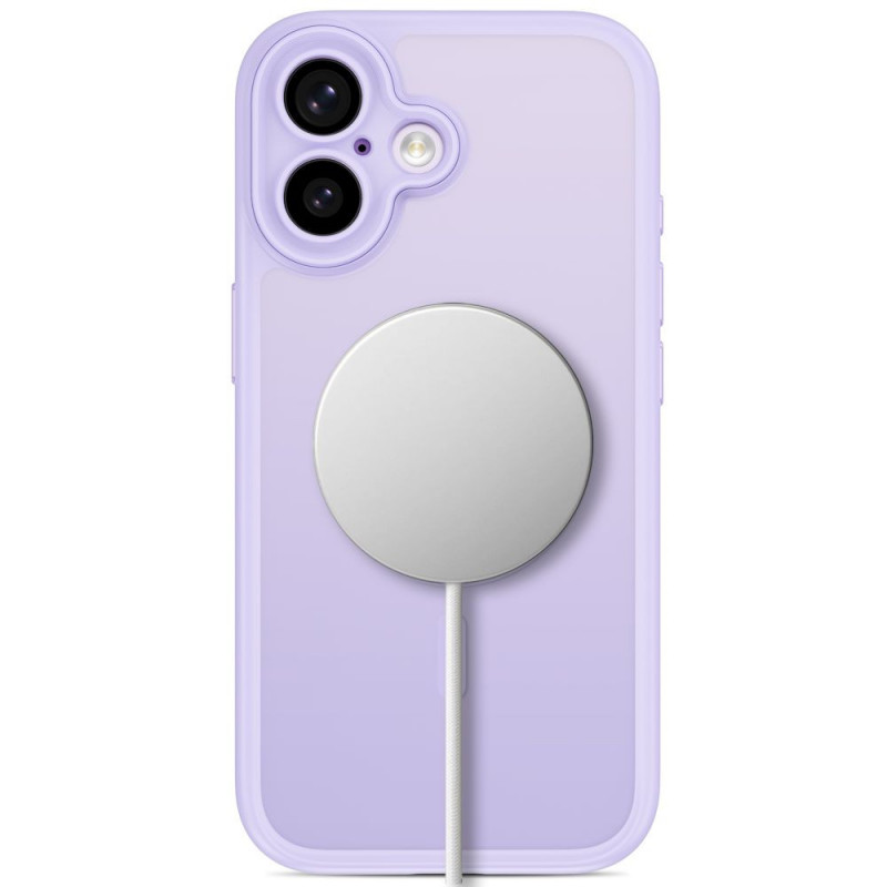 Etui Tech-Protect MagPeak MagSafe CC do Apple iPhone 17, Matte Lavender